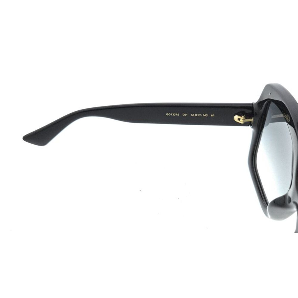 Gucci GG1337S-001 Black Grey Square Sunglasses - Picture 4 of 5